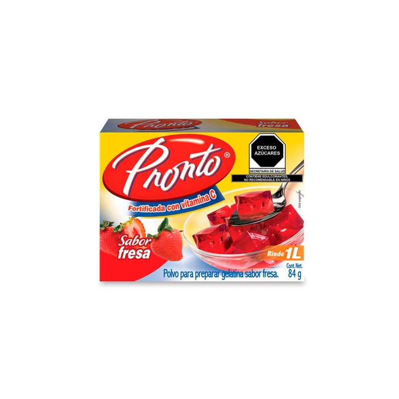 GELATINA PRONTO FRESA 84 GR.