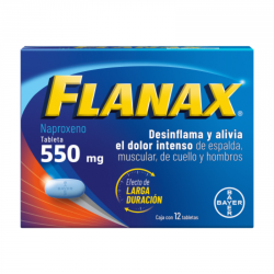 FLANAX TABLETAS 550 MG. CAJA C/12