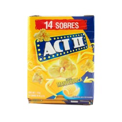 CAJA DE PALOMITAS MANTEQUILLA ACT II C/14 SOBRES