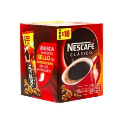 CAJA DE NESCAFE CLASICO DE SOBRE C/16
