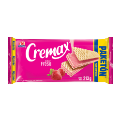 GALLETAS CREMAX DE FRESA DE 213 GR.