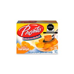 GELATINA PRONTO NARANJA 84 GR.