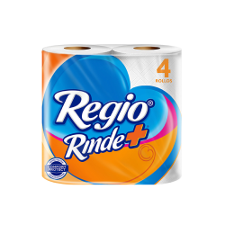 PAPEL HIGIENICO REGIO RINDE MAS 400 HOJAS