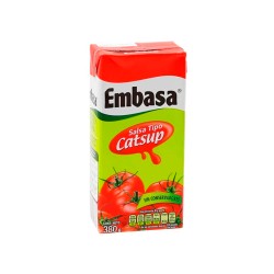 SALSA CATSUP EMBASA DE 380 GR CARTON