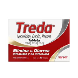 TREDA TABLETA CAJA C/20