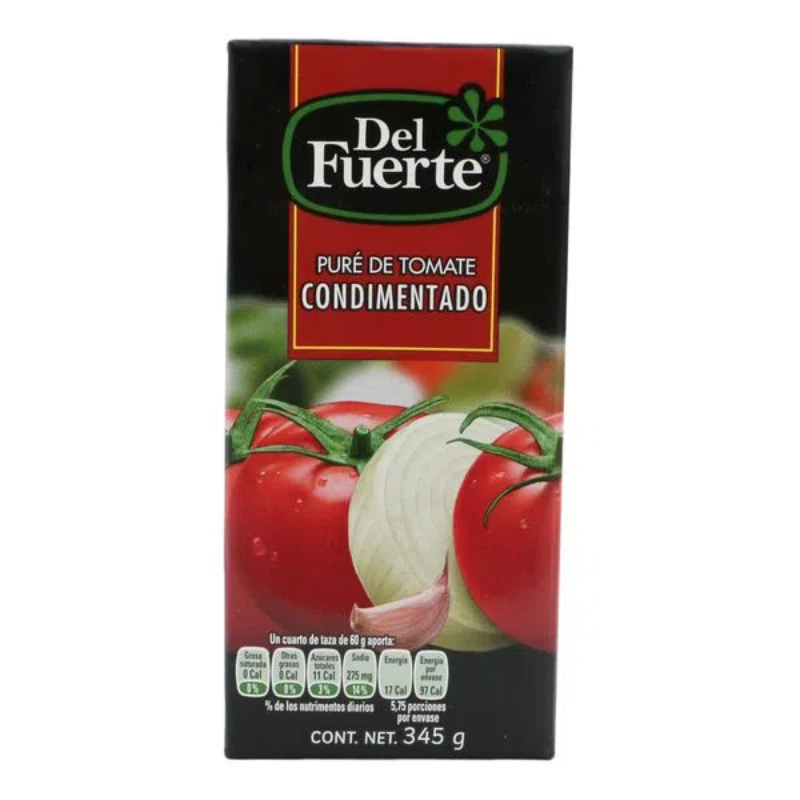 PURE DE TOMATE DEL FUERTE DE 345 GR.