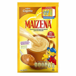 MAIZENA DE SOBRE SABOR CAJETA DE 47 GR.