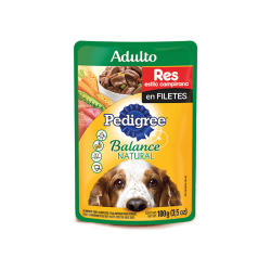 SOBRE DE PEDIGREE ADULTO RES DE 100 GR.