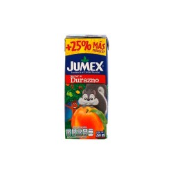 JUGO JUMEX DE CARTON DE DURAZNO 250 ML.